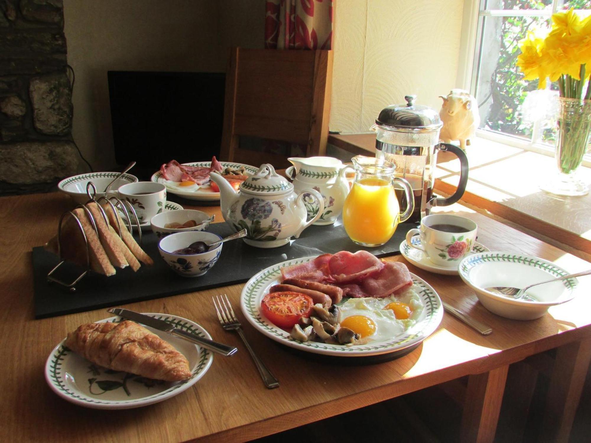 Bryn Sion Farm Villa Dinas Mawddwy Eksteriør billede